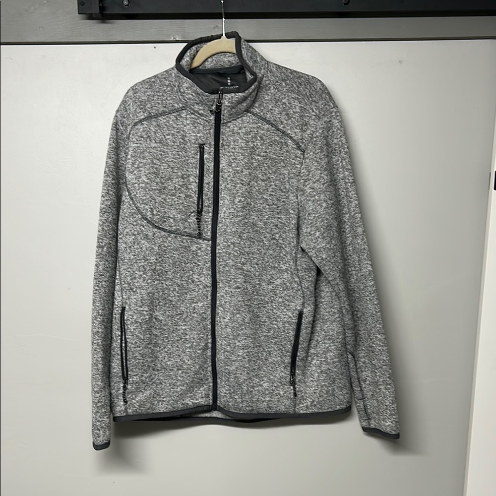 Heathers Gray Full-Zip Jacket, XL